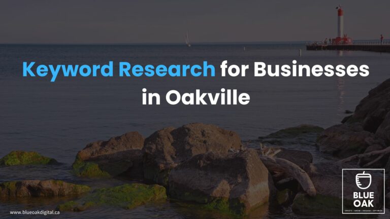 Keyword Research for Businesses in Oakville