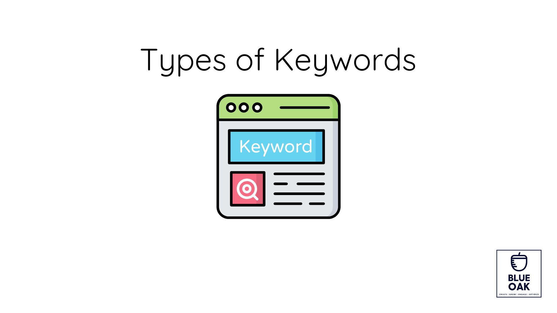 How Many Types Of Keywords In SEO?